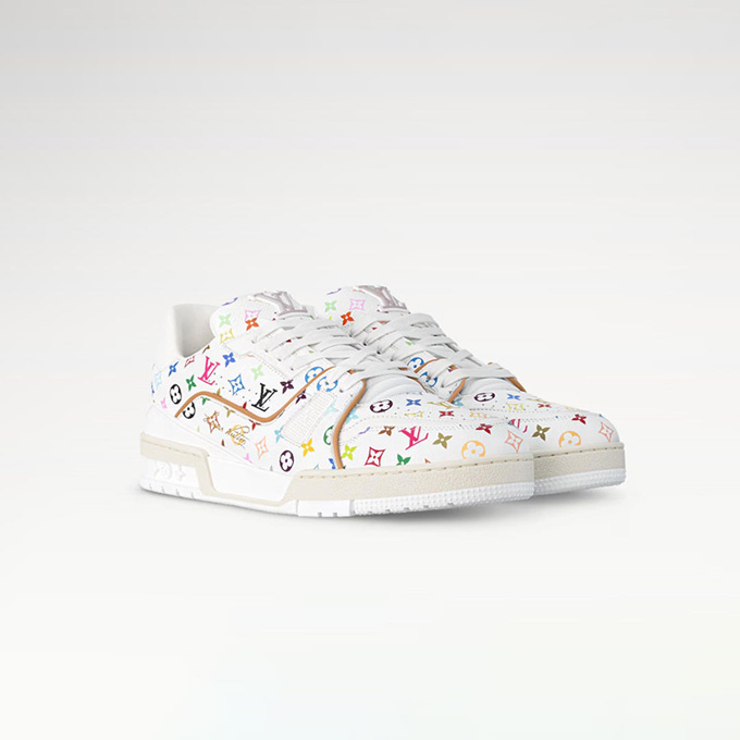 lv louis vuitton trainer murakami multicolor sneaker